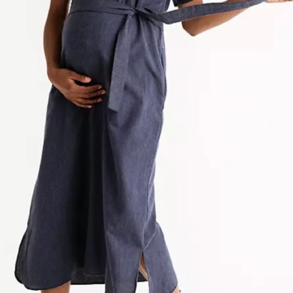 Storq Kaftan Dress blue size 2-3 100% cotton